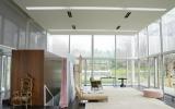 modern, light, glass, pool, estate, field, 